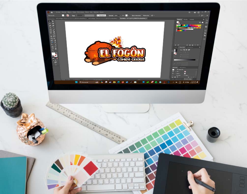 Diseño de marca - logo - Orange GD Agencia de Marketing y publicidad